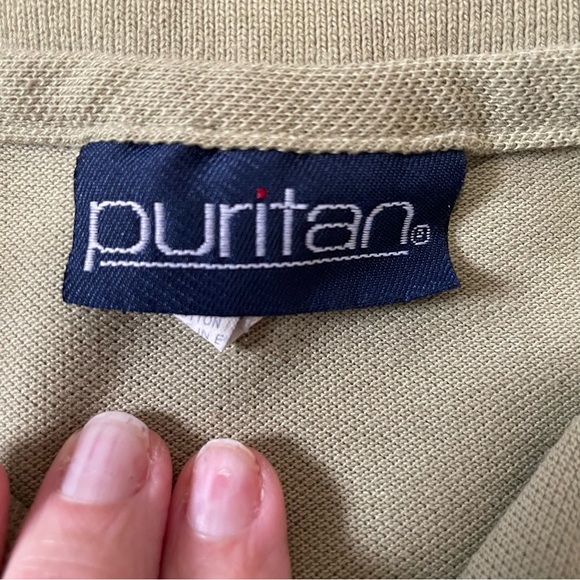 Lot of 4 Puritan Men's Polos Vintage Style Size Medium - Picture 2 of 10
